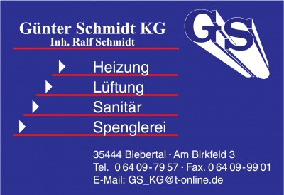 LogoGünter Schmidt KG Inh. Ralf Schmidt