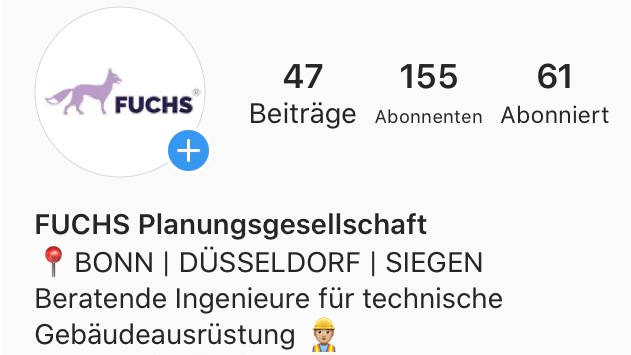 Fuchs Planungsgesellschaft bei Instagram
